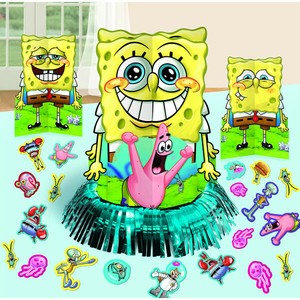 Spongebob Squarepants Table Decorating Kit Party Decorations Ebay