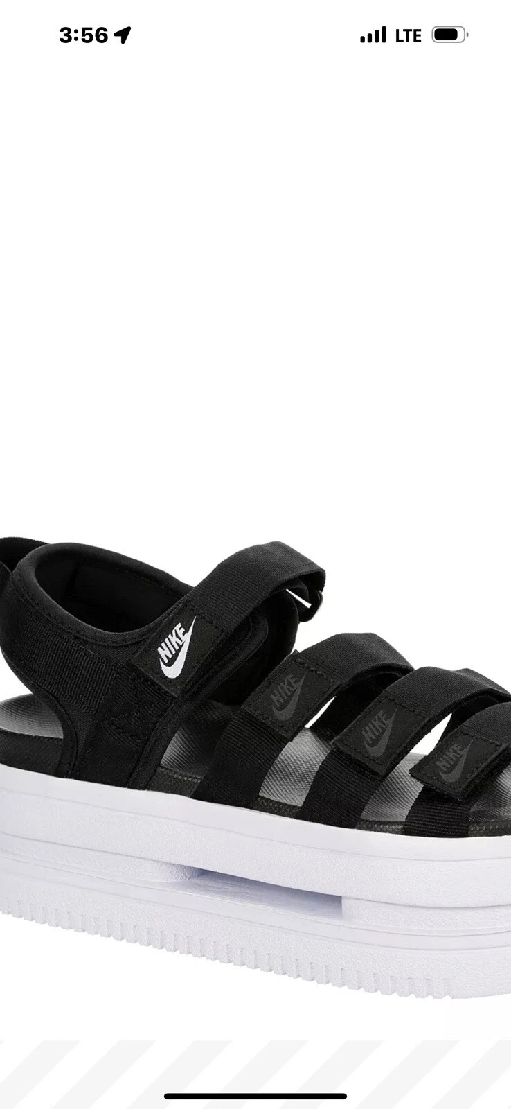 Nike Sandali Classici Donna 7 Triple Nero