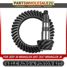 Front Differential Ring and Pinion Kit for Jeep Wrangler 2007-2017 4.56 Ratio