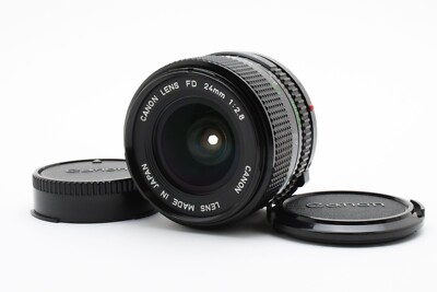 ★美品★　CANON LENS New FD 24mm F2.8 Mint] CANON LENS New FD 24mm f/2.8 Wide Angle MF Prime Lens from