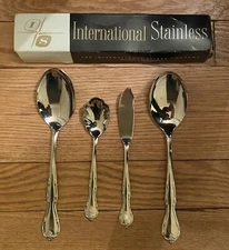 Vintage International Stainless Flatware Serving Pieces USA New