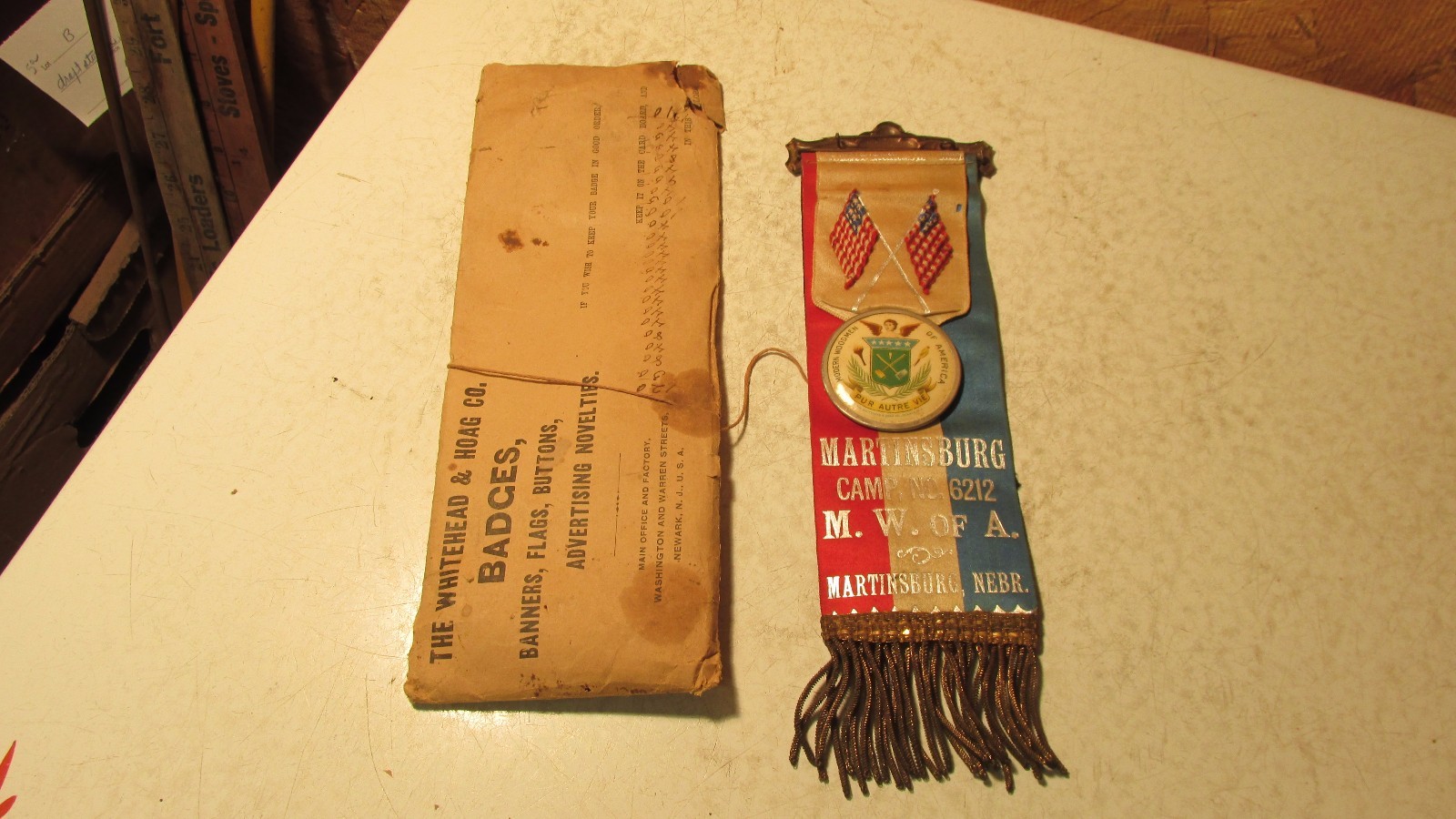 Camp Ribbon Modern Woodmen of America Camp Ribbon Martinsburg Nebraska | eBay