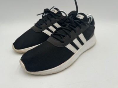 ADIDAS WOMENS LITE RACER SHOES SNEAKERS BLACK WHITE SIZE 9 | eBay