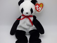 Ty Beanie Babies - Fortune the Panda - (1997, Retired)