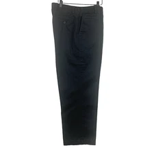 DOCKERS D4 Pants Mens Size 34 x 29 Black Preppy Classic Heritage Gameday Relaxed