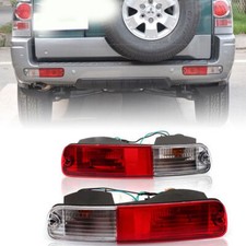 Rear Bumper Reflector Light For Mitsubishi Pajero Montero Shogun V73 V77 02-06
