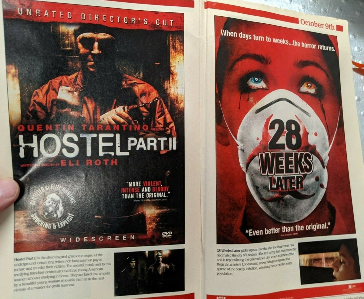 Video Works Magazine October 2007 Wrong Turn Spider Man