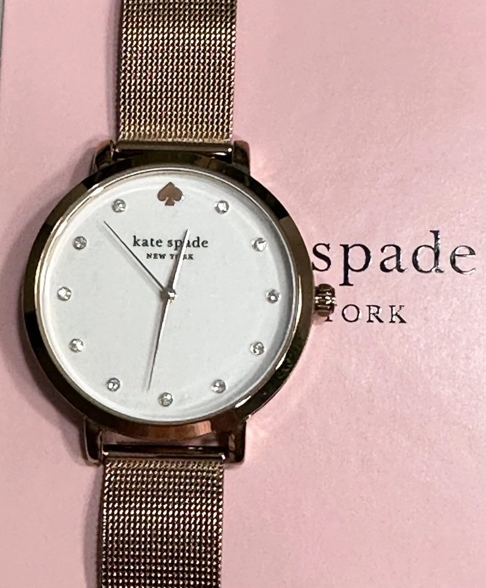 Kate spade monterey watch rose cheap gold