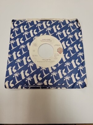 CHAKA KHAN- I FEEL FOR YOU 7'' 45 RPM RECORD LIKE NEW OOP