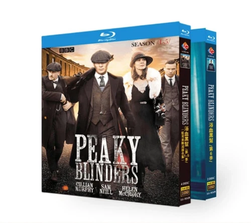 Peaky Blinders Season 1-6 (2022) Series 6-Discs Box Set