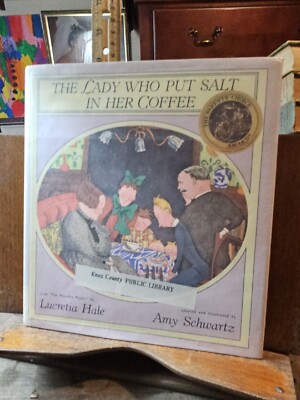 The Lady Who Put Salt in Her Coffee Lucretia Hale 1989 Hardcover Former Library 