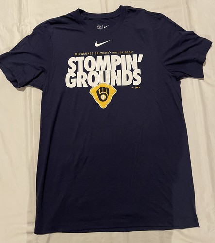 Milwaukee Brewers Mens Nike Miller Park 
