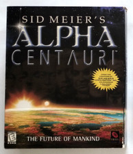 Videogame Sid Meier's Alpha Centauri Videogioco 1999 Vintage Retrogaming Firaxis