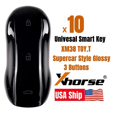 Xhorse Universal Smart Key for XM38 TOYT Supercar Style Glossy XSSC01EN 3 Button
