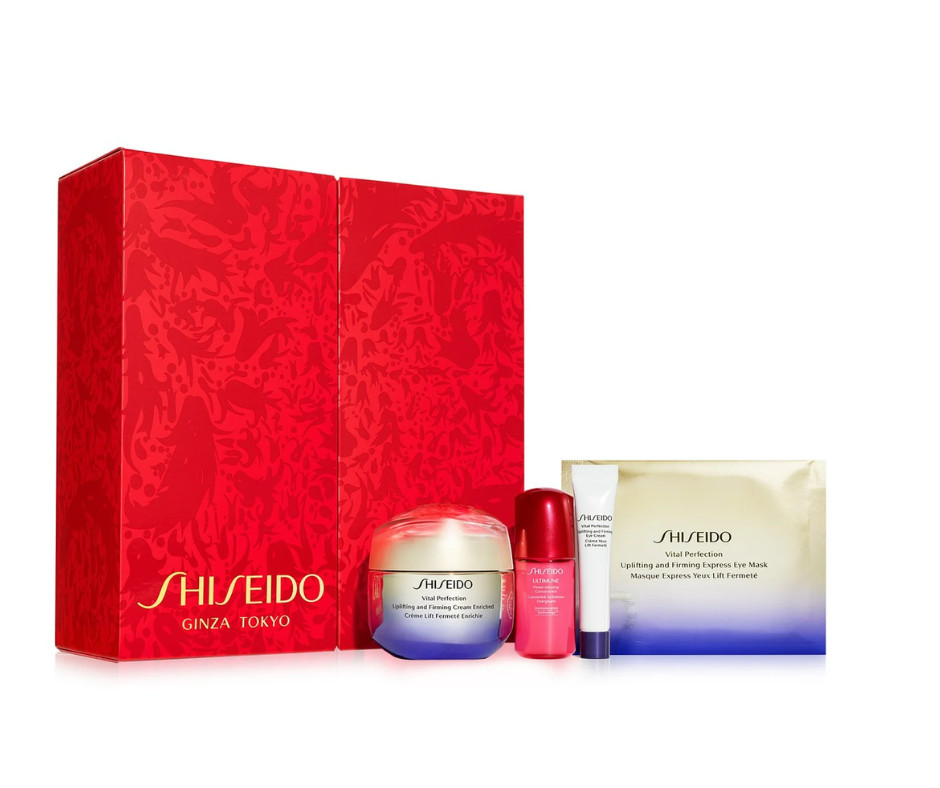 Shiseido Vital Perfection Uplifting Treasures Gift Set, new in box