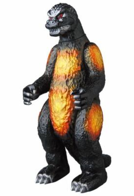 Medicom Vintage Godzilla Lottery Sale Exclusive Burning Painted