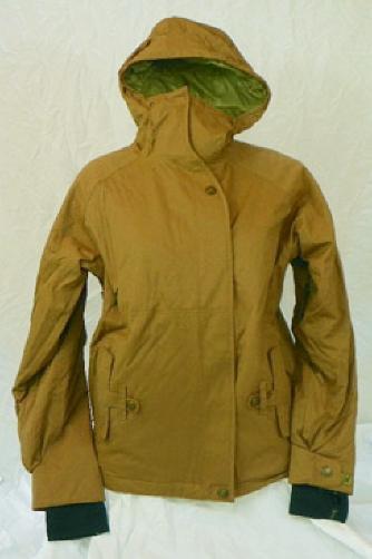 Куртка для сноуборда L1TA The Garden, женская, цвет виски, коричневая, новая