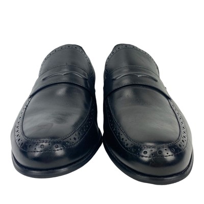 Zanzara Mens Black Loafers Dress Slip-On Shoes HSS4000 Size  display picture 1