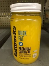 Fatworks Duck Fat Cage Free 14 Oz Baking French Fry Premium Booking Oil