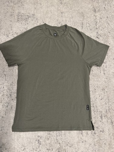 ASRV Supima DSG-0919 Men’s Athletic Fitted Tee Shirt Olive Size L