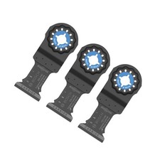 Bosch 3 Pack Of 1-14 Inch Starlock Multi-tool Carbide Cut Blades - Osl114c-3