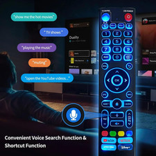 V3 Pro Backlit Voice Remote Compatible Vseebox V1 Pro/V1 Max/Elite/Max/ V2 Pro