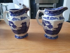 Ringtons Tea Merchants Willow Pattern Ceramic Milk Jug