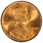 1980-P Lincoln Memorial Cent — photo from another recent sale