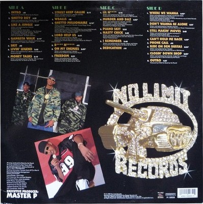 C-Murder / Bossalinie 1999 US 2LP Vinyl No Limit Records