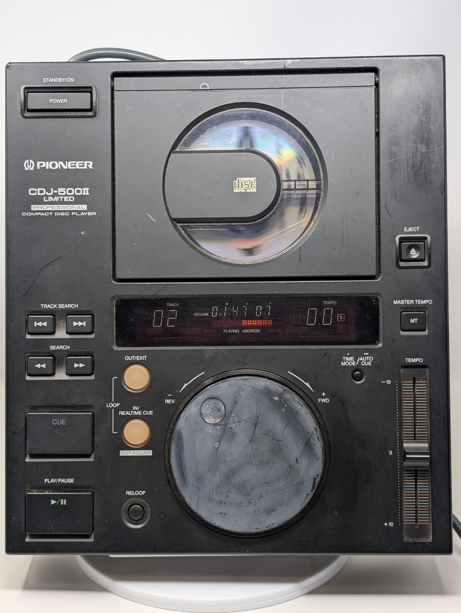 Pioneer パイオニア CDJ-500II　プレーヤー　 通電確認　箱付き Pioneer パイオニア CDJ-500II プレーヤー 通電確認 箱付き
