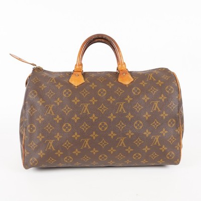 Authentic Louis Vuitton Monogram Speedy 35 M41524 Handbag used 05E204950029
