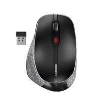 Cherry Mw 8C Ergo - Maus - Ergonomisch - Optisch - 6 Tasten - Kabellos - 2.4 Ghz