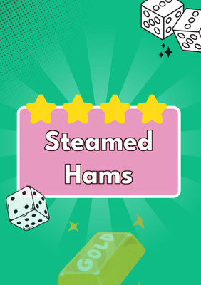 Steamed Hams - 4 star card - Set 15 Monopoly go