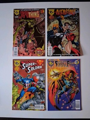 Amalgam 4 Book Lot DC Marvel Crossover  VF+