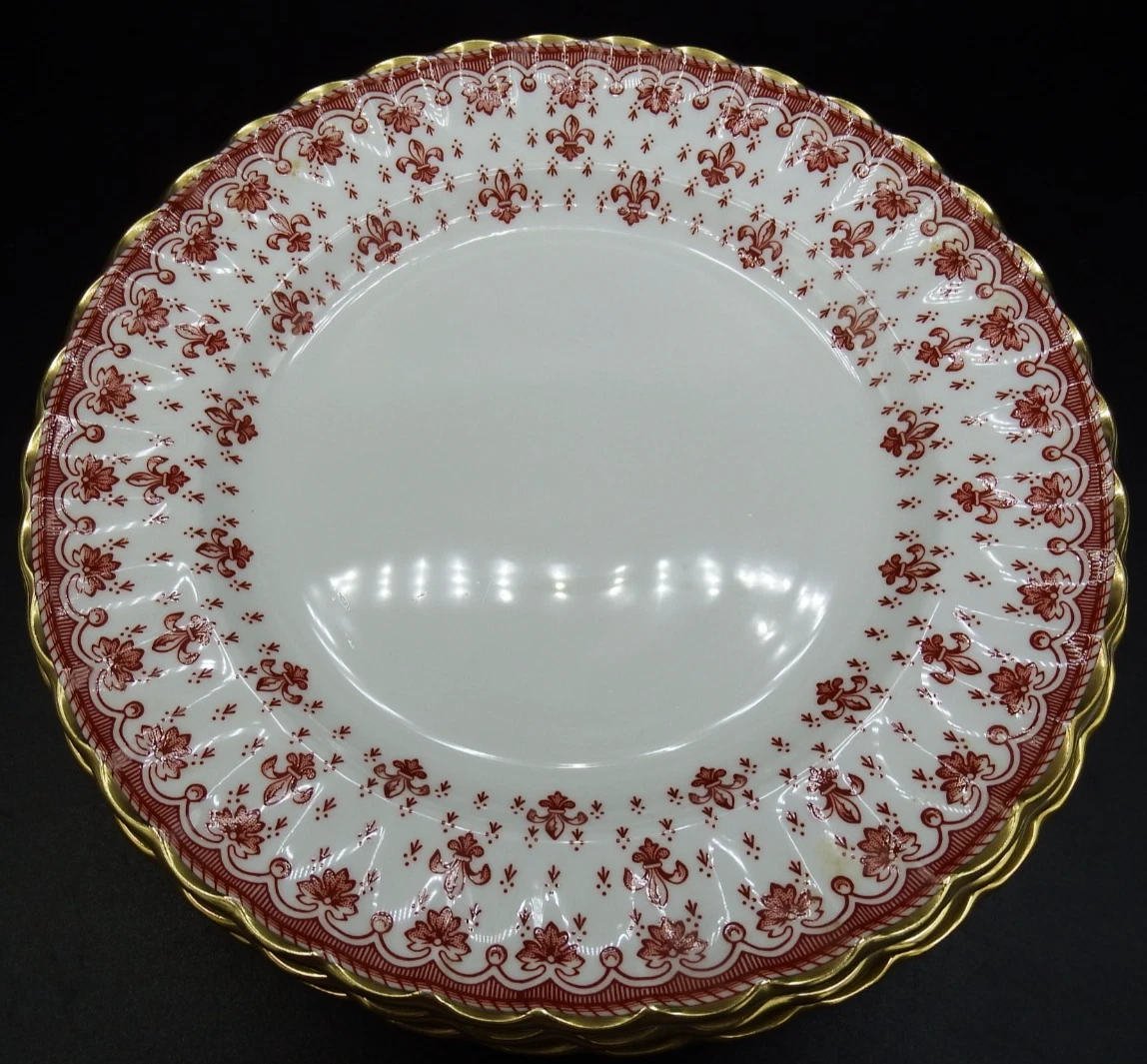 Spode Fleur De Lys Red for sale | eBay