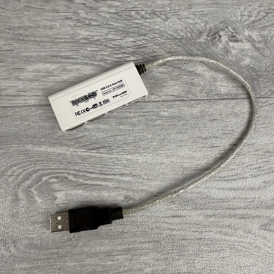 Nintendo Wii Rock Band 4 Port USB Dongle Vipower Genuine Part - Image 2 of 2