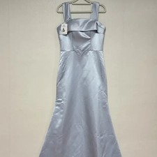 Sage Satin Mermaid Long Dress for Self-Wedding & Vacation
