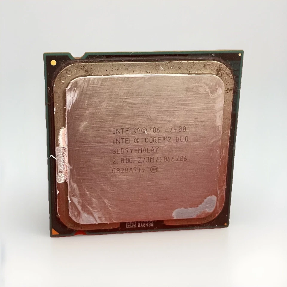 Intel Core 2 Duo E7400 2.8Ghz/3M/1066 Sockel 775 Mikroprozessor - Bild 2 von 3