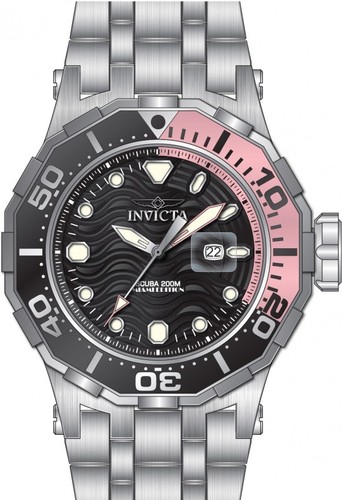 Orologio Al Quarzo Uomo Invicta Pro Diver Wave Miami Edition - 52mm, Acciaio 48515 Nuovo con scatola - Foto 9 di 11