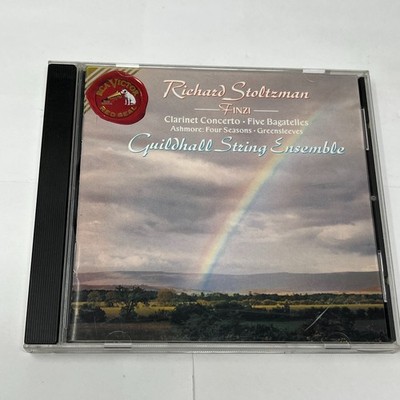Richard Stoltzman Finzi Clarinet Concerto Guildhall String Ensemble CD RCA Red