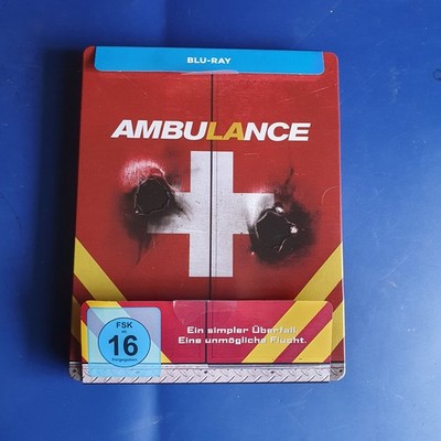Ambulance , Steelbook Bluray , Mit Jake Gyllenhaal Action 