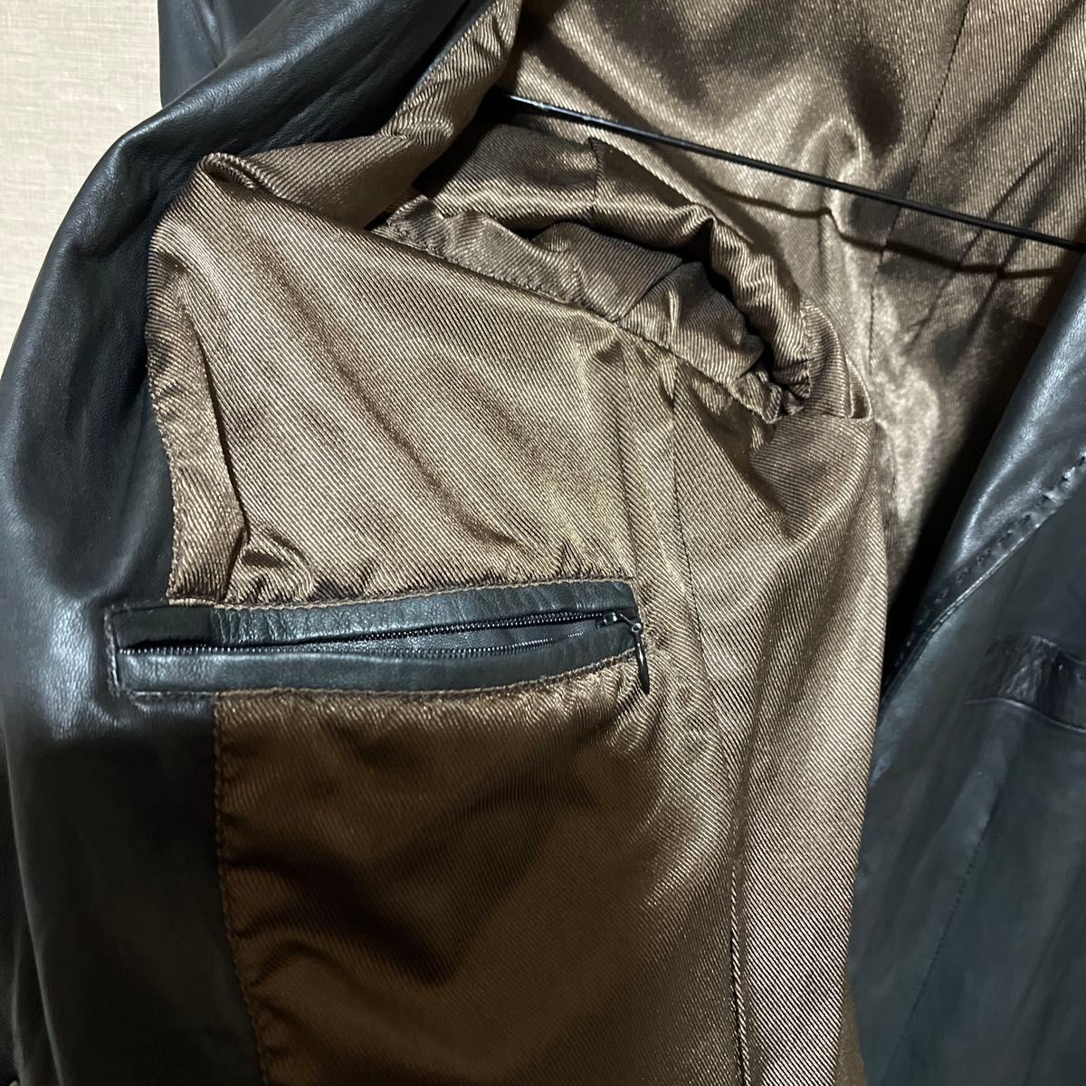 UNIVERSAL LANGUAGE leather jacket tailored jacket… - image 10