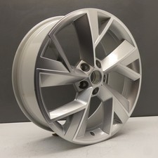 SKODA KODIAQ SILVER 19" ALLOY WHEEL RIM TRIGLAV 7J OEM 565601025F 8Z8 GENUINE X1