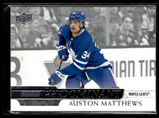2020-21 Upper Deck Predominant Auston Matthews Toronto Maple Leafs #PR-27