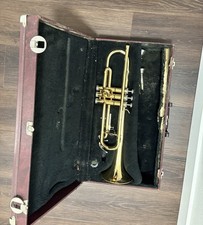 Vintage Holton Trumpet with Original Hard Case  Mouthpieces - Quality Brass