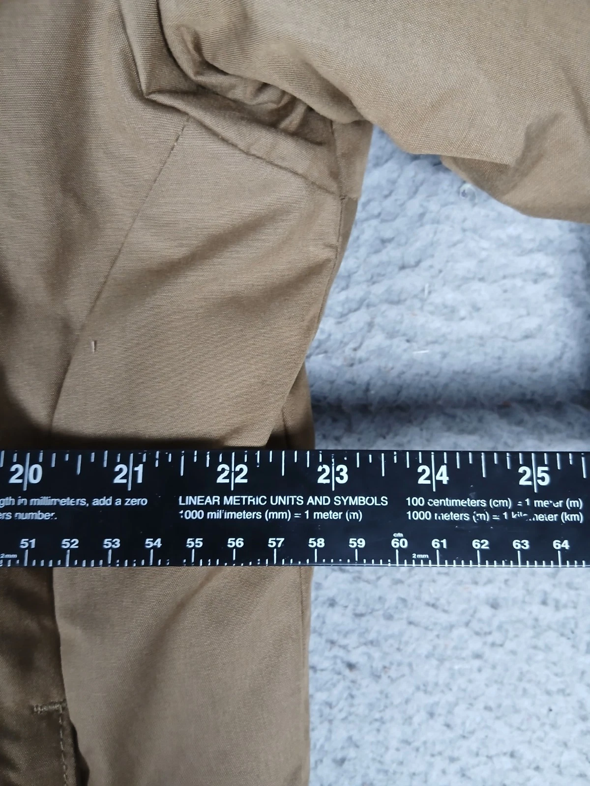 Wild Things Tactical Low Loft Jacket Men L Brown Pockets Long Sleeve Full Zipper - product detail image 4