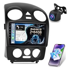 2 64G Wireless Carplay Android Car Radio for VW Beetle 2004-2010, 9 Inch