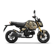 For Honda GROM 125 2021 2022 2023 Wrap Fairing Stickers Set European Oak