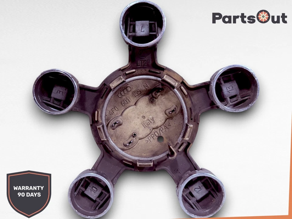 Audi A8 A6 A5 A4 2007-18 A3 Q5 S4 S5 S8 TT tapa central de rueda OEM # 4F0 601 165 N Foto 4 de 4