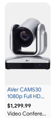 AVer CAM530 Professional HD 12X USB PTZ camera with HDMI